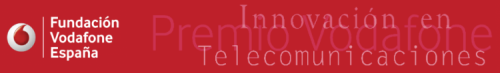 Logo Premios Innovacion en Telecomunicaciones Fundacion Vodafone España